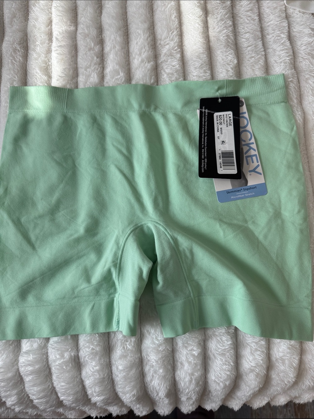 ⭐️3/$20 bundle⭐️Jockey Women’s Seamless Mint Green Skimmies Slip Shorts